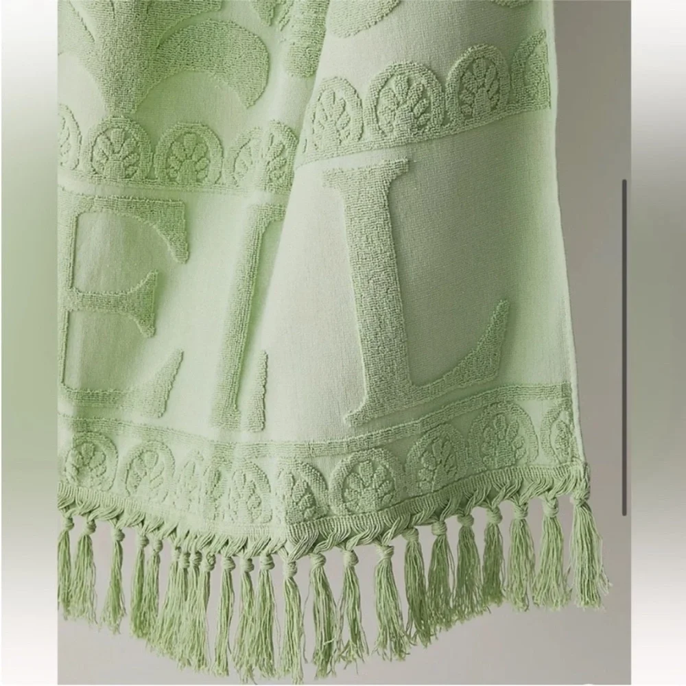 Free People x Spell Seashell Beach Towel in Pistachio NWT